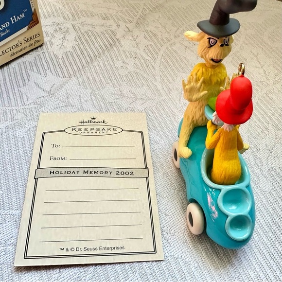 2002 Hallmark Keepsake Ornament Dr. Seuss Book Green Eggs and Ham - Picture 8 of 8